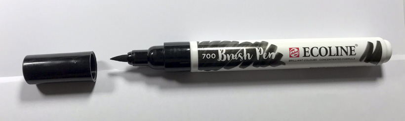 sivellinkyna25 ecoline brush pen